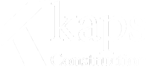 Kaps Construction Inc Easton MA Logo white 300px